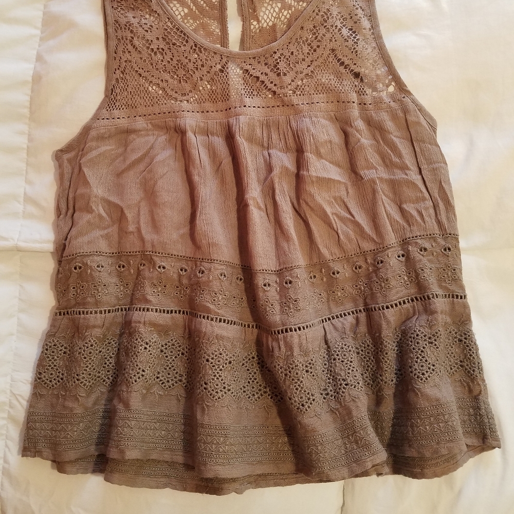 NWOT AE Lace Tank Top